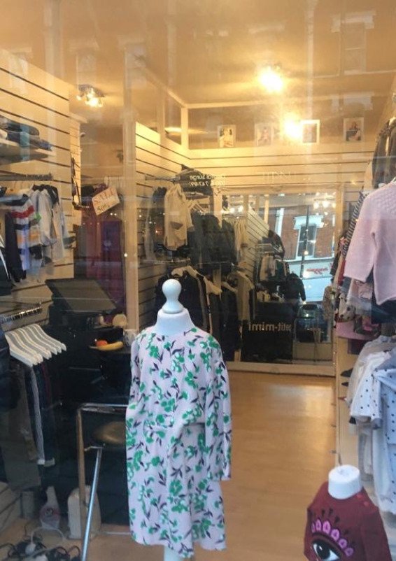 Front shop space