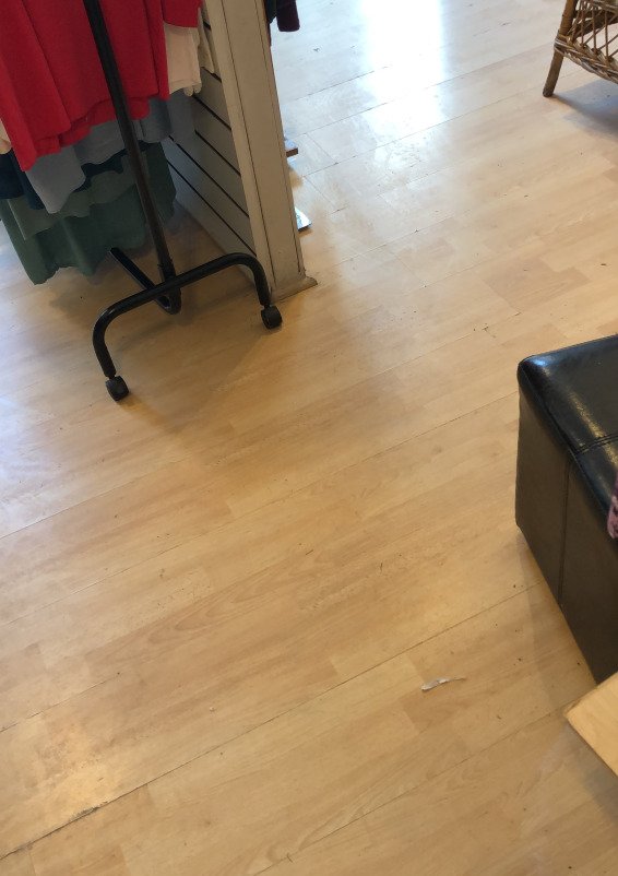 Front shop space