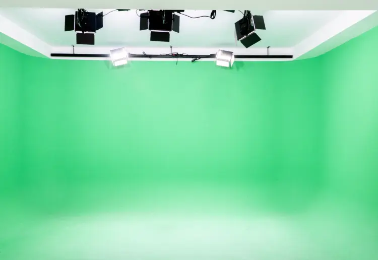 Chroma Key production studio in the heart of Madrid.