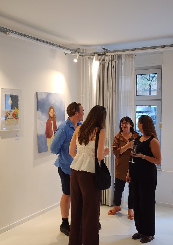 Bright gallery apartment for showroom, events, office near Boxhagener Platz