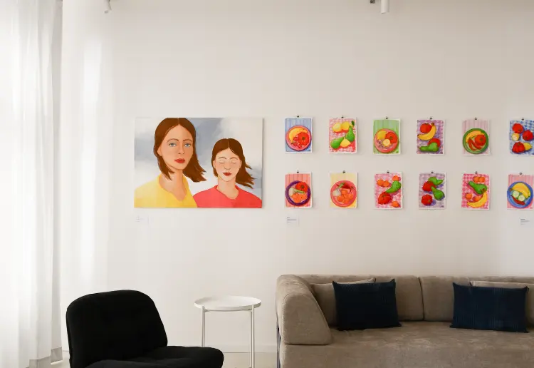 Bright gallery apartment for showroom, events, office near Boxhagener Platz
