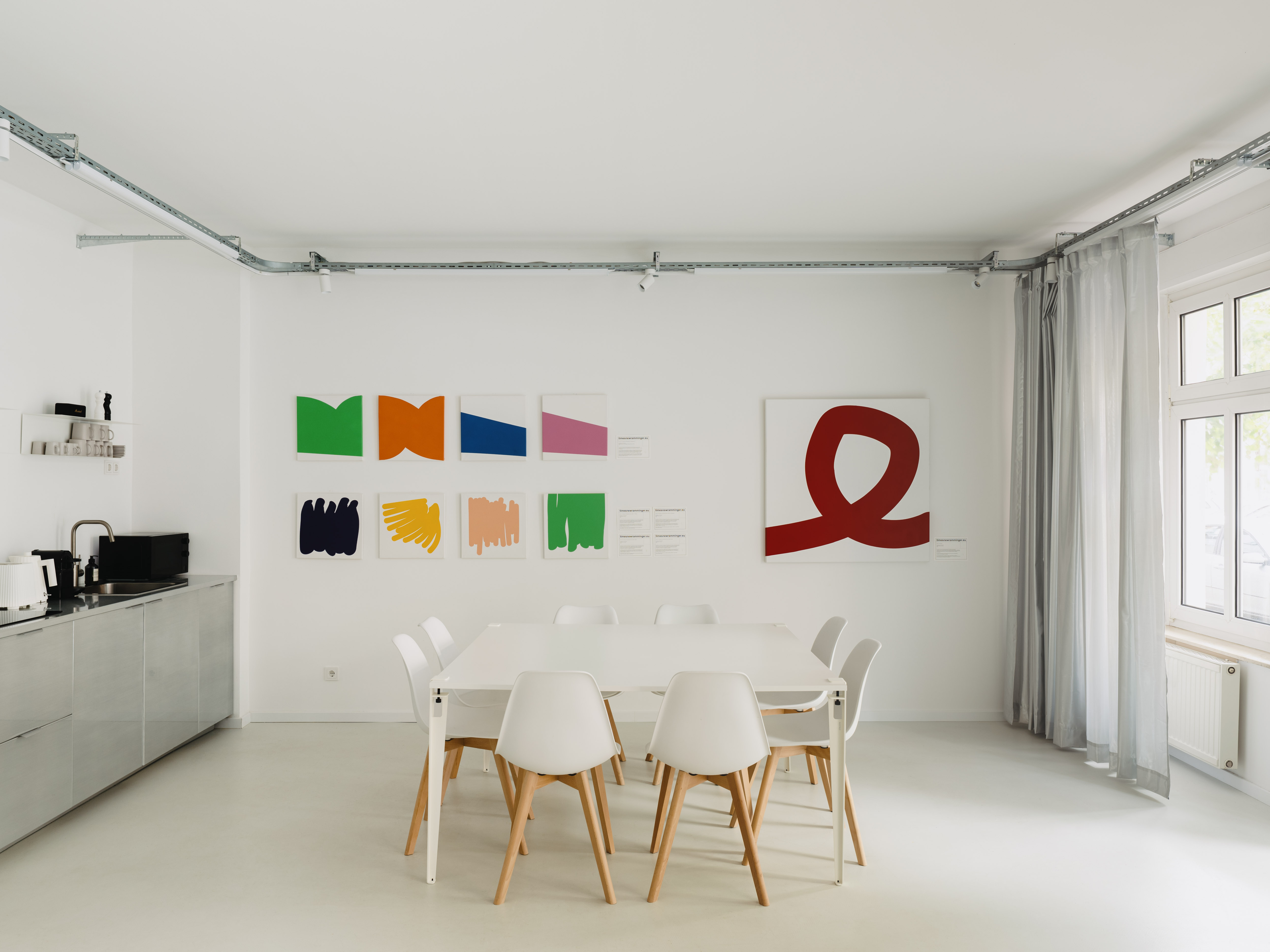 Bright gallery apartment for showroom, events, office near Boxhagener Platz