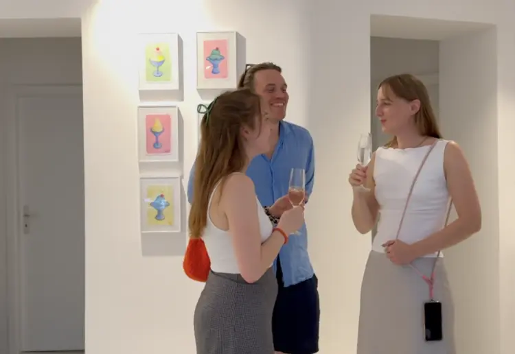 Bright gallery apartment for showroom, events, office near Boxhagener Platz
