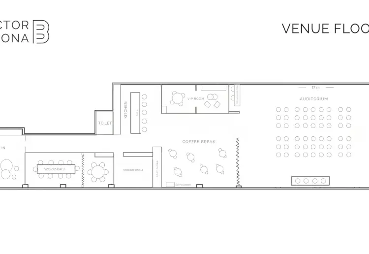 Local de 450 m² en rez-de-chaussée, à quelques mètres du Passeig de Gràcia
