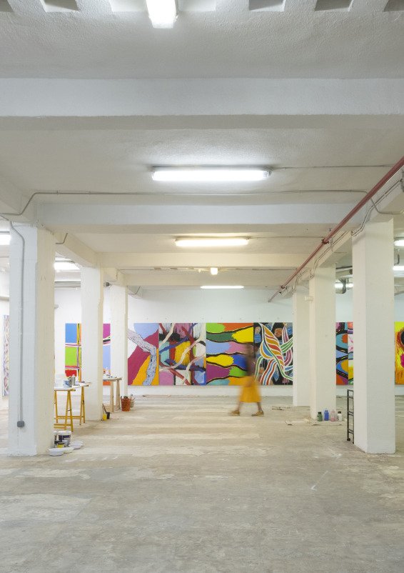Espacio industrial de 400 m2 con carácter propio, situado en el barrio de Carabanchel
