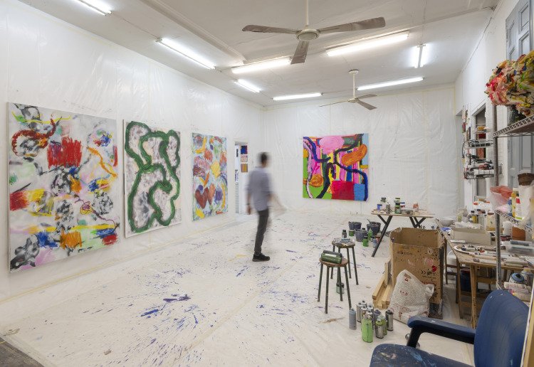 Estudio de artista multidisciplinar de 200 m2