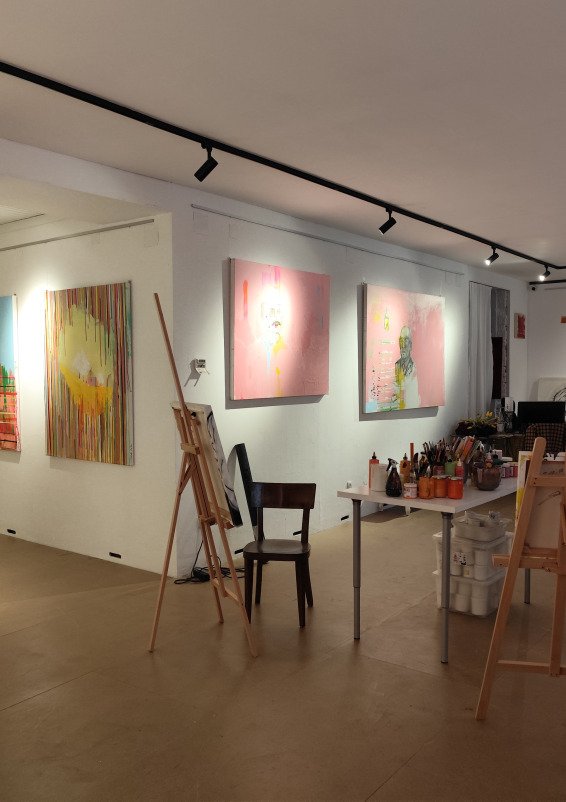 Projektbezogene Vermietung & Ausstellung/ Kurs/workshop/ fotoshooting/Yoga etc