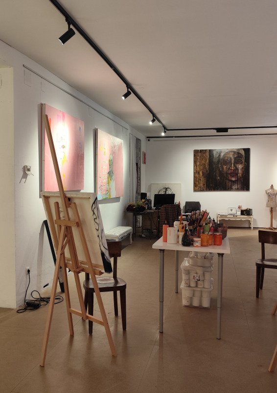 Projektbezogene Vermietung & Ausstellung/ Kurs/workshop/ fotoshooting/Yoga etc