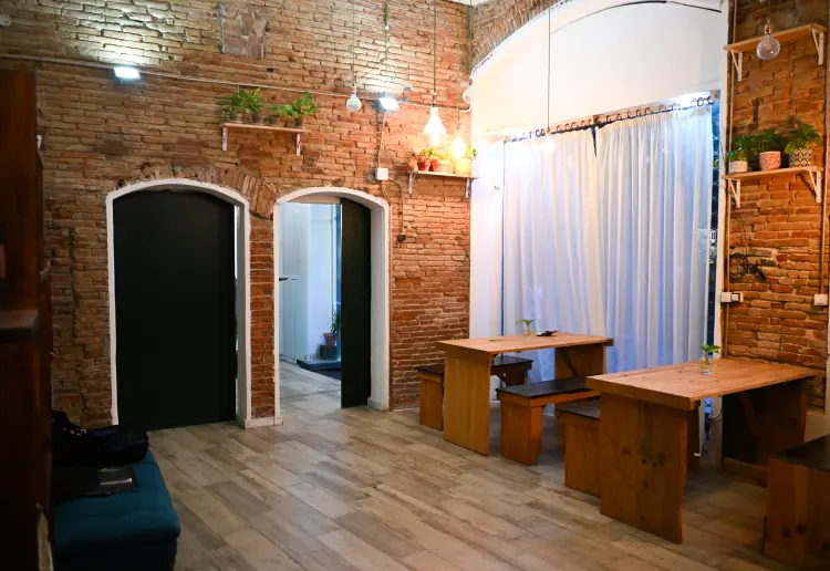 Espacio abierto para talleres, eventos y más