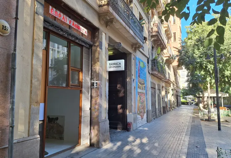 Espacio industrial en calle peatonal, Consell de Cent