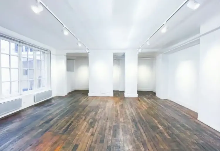 An open-plan venue in the Marais
