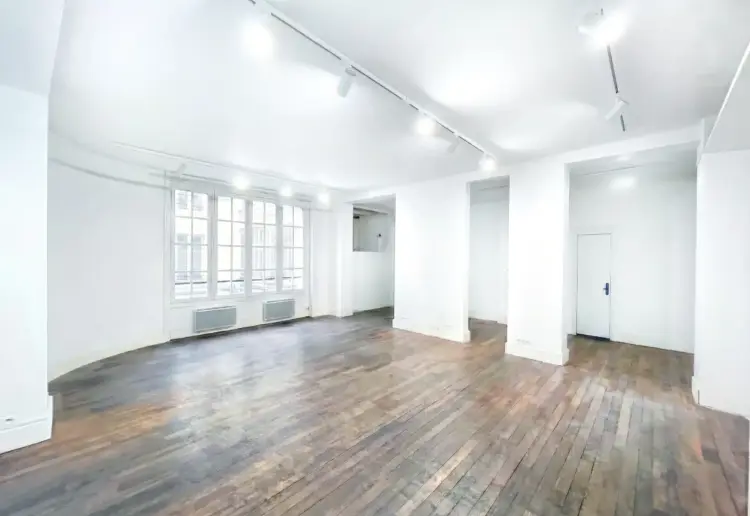 An open-plan venue in the Marais