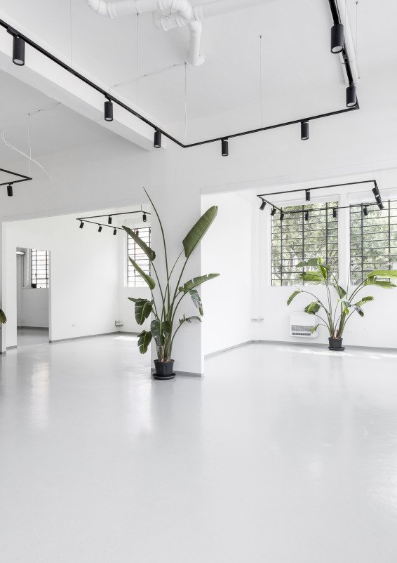 Elegant industrial style space