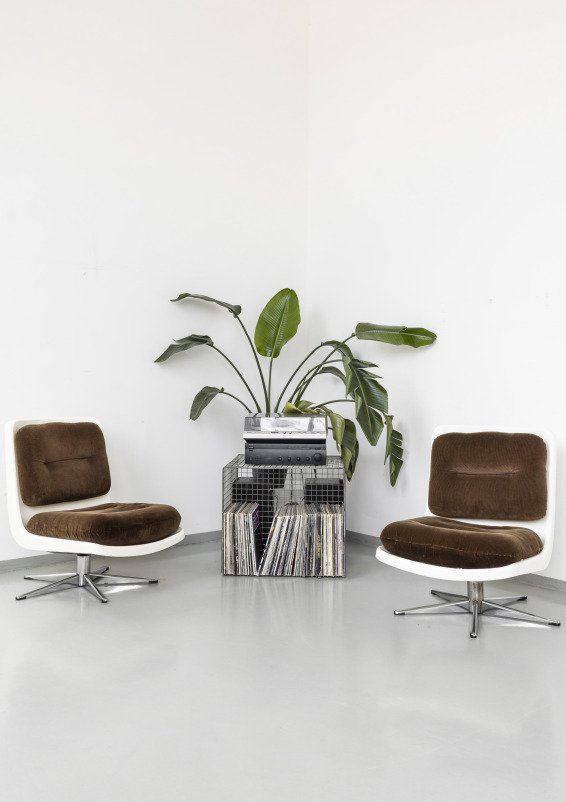 Elegant industrial style space