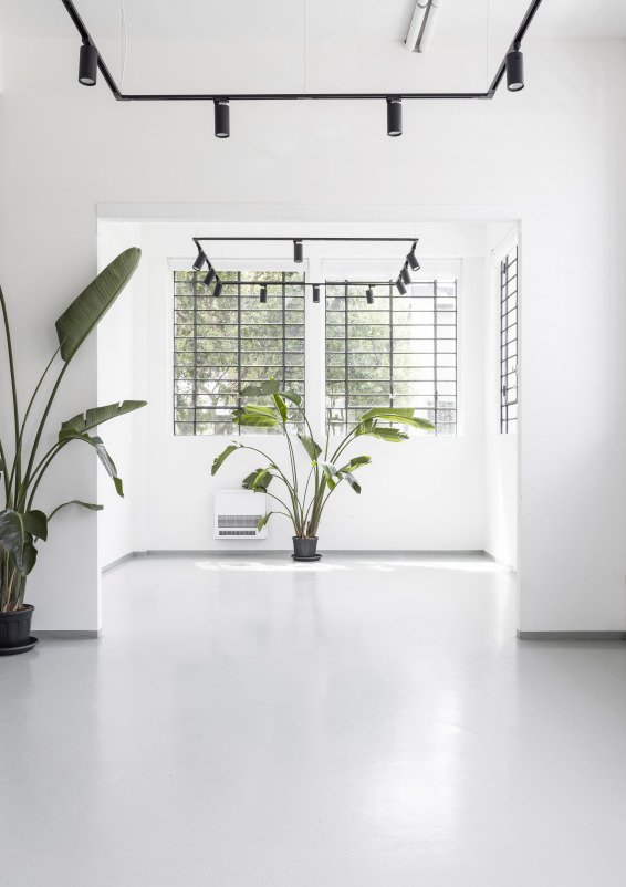 Elegant industrial style space