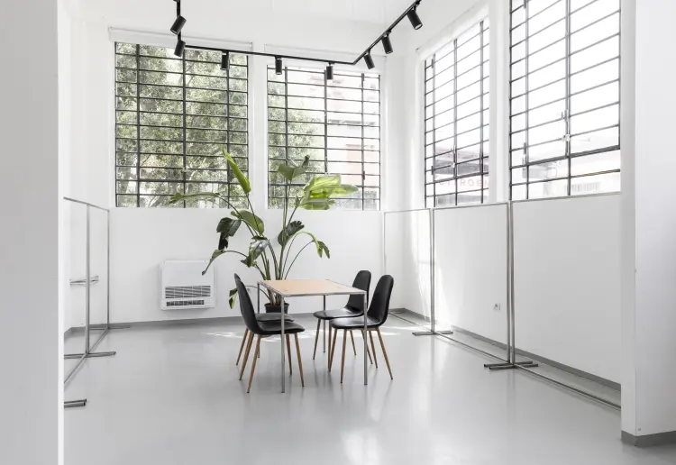 Elegant industrial style space