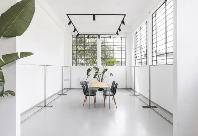 Elegant industrial style space