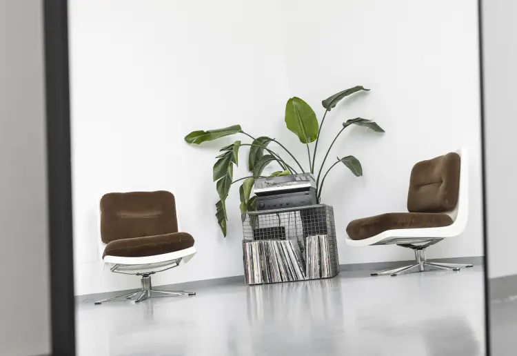 Elegant industrial style space