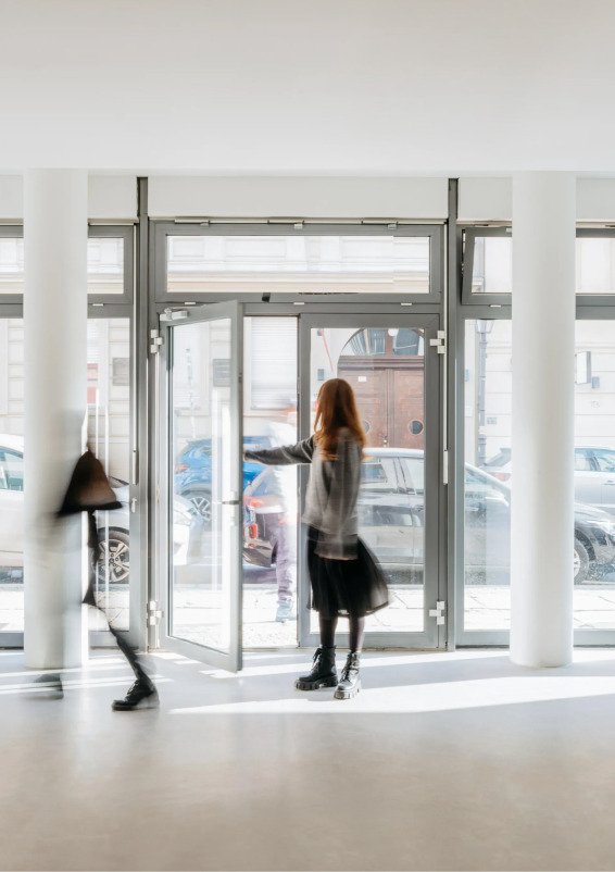 Attractive showroom space in the heart of the city