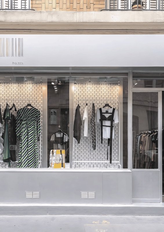 Minimal Creative Pop-Up & Showroom Space in Le Marais