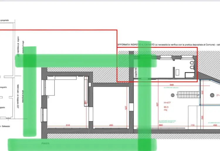 Location in a great position in Milan