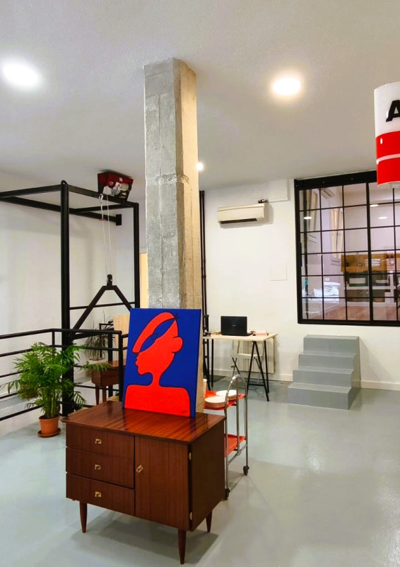 Taller y espacio creativo en el Barrio Salamanca
