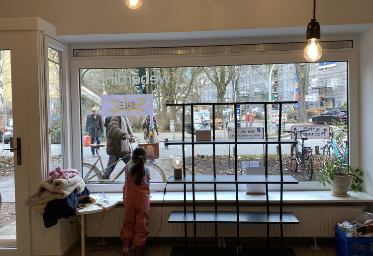 Prime Pop-Up Space in Hamburg Eppendorf near Isemarkt