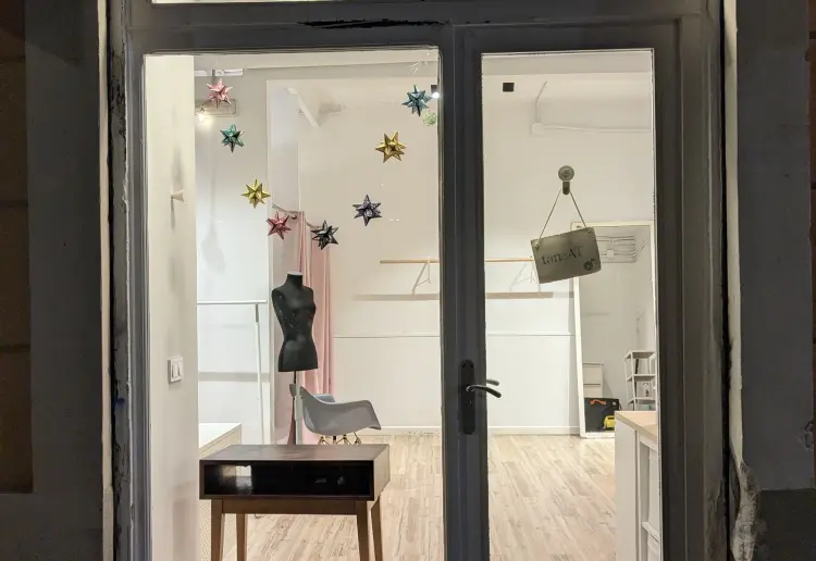 Belle boutique dans le quartier de Gràcia