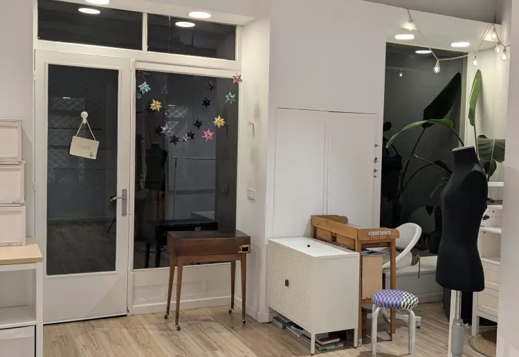 Belle boutique dans le quartier de Gràcia