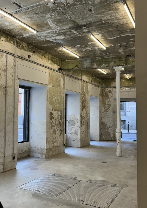 Industrieller Raum für Pop-ups, Showrooms und Markenaktivierungen in Malasaña