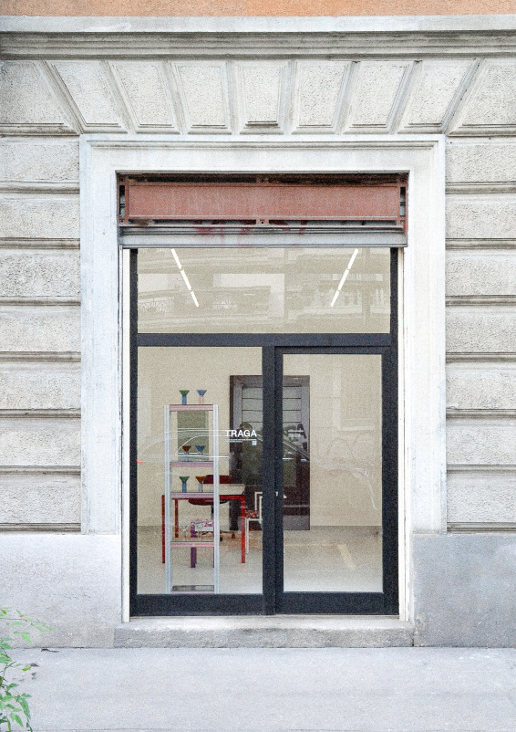 Street-Facing Exhibition Space in Milan