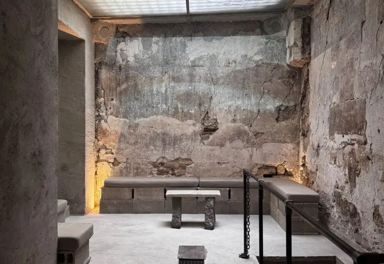Brutalist hideout in the heart of Paris