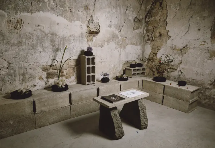 Brutalist hideout in the heart of Paris
