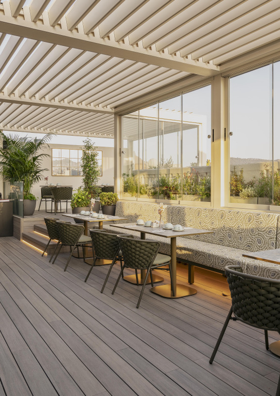 Rooftop terrace with 360º views in Barcelona’s Upper Diagonal