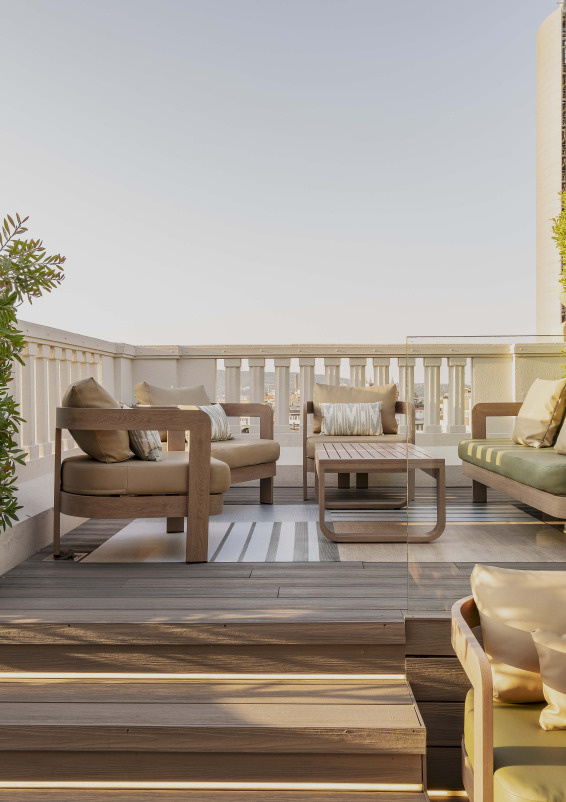 Rooftop terrace with 360º views in Barcelona’s Upper Diagonal