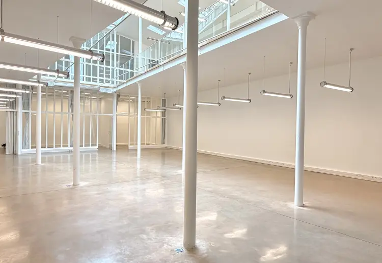 Loft industriel neuf avec grande verrière zénithale