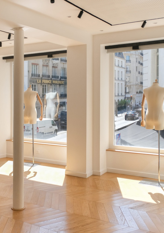 Air-Conditioned Boutique/Showroom in the Marais – 110 sqm