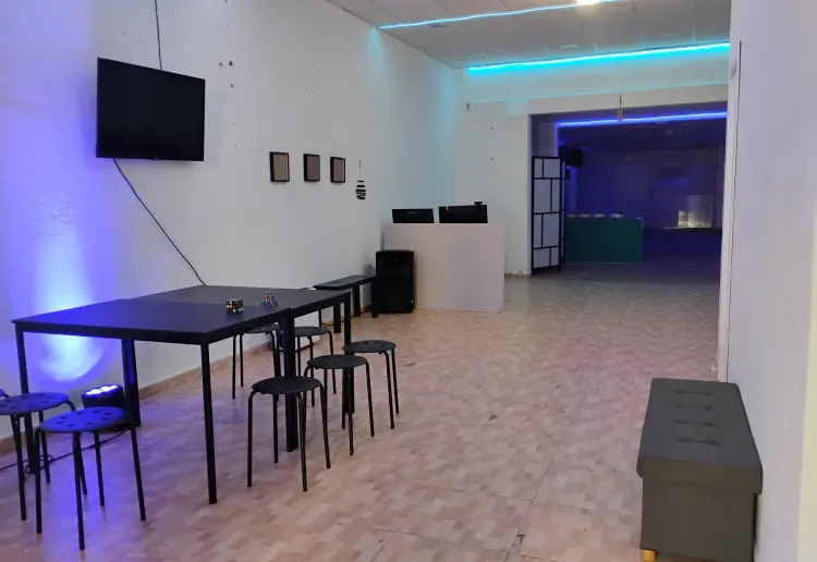 Amplia sala para todo tipo de eventos