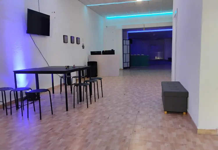Amplia sala para todo tipo de eventos