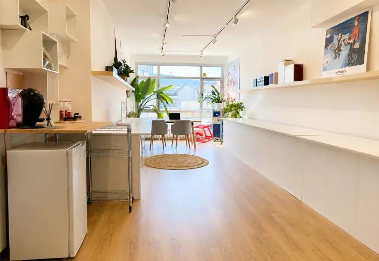 Un showroom disponible en el corazón de Barcelona