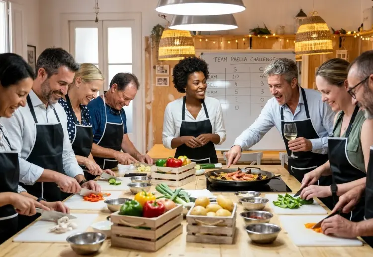 Espacio gastronómico en el centro de Barcelona