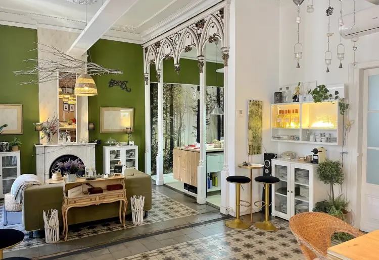 Espacio gastronómico en el centro de Barcelona