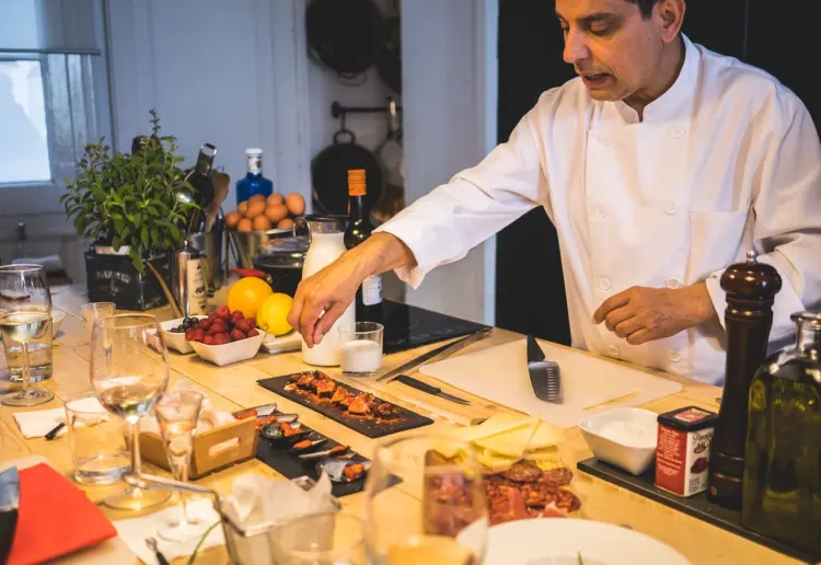 Espacio gastronómico en el centro de Barcelona