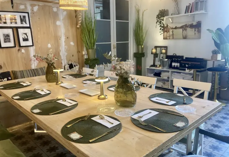 Espacio gastronómico en el centro de Barcelona