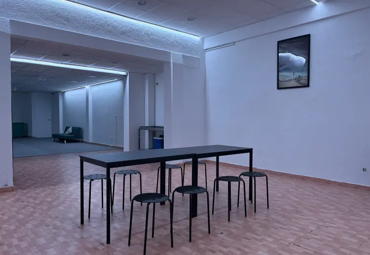 Amplia sala para todo tipo de eventos