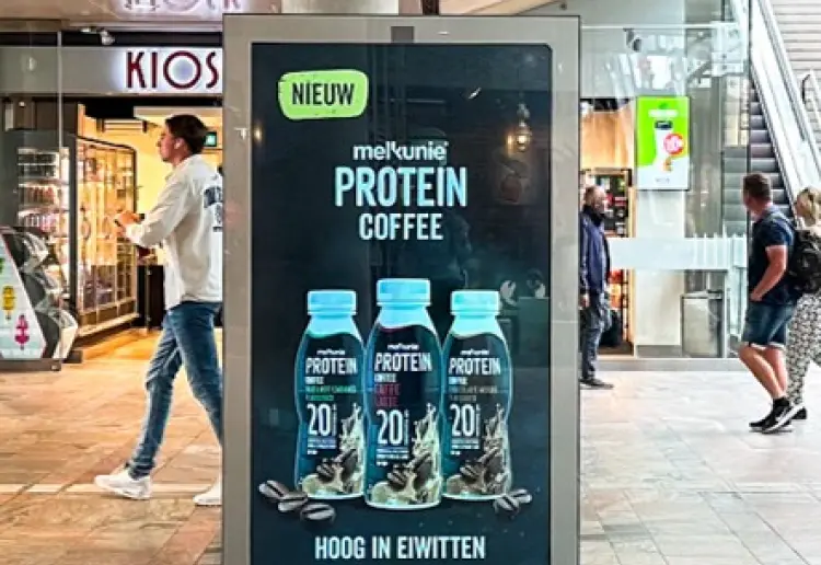Écrans publicitaires digitaux à Amersfoort Centraal Station