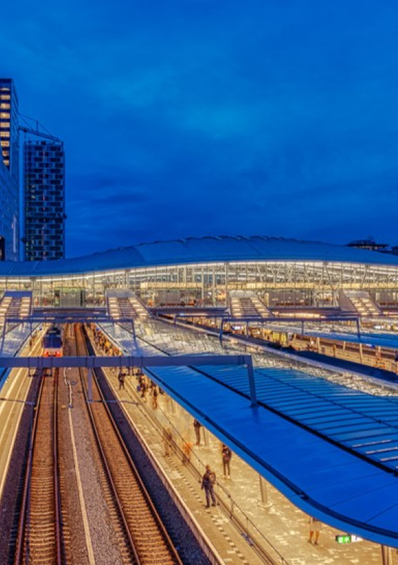Espace d’activation de marque à Utrecht Centraal Station