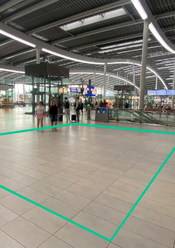 Espace d’activation de marque à Utrecht Centraal Station
