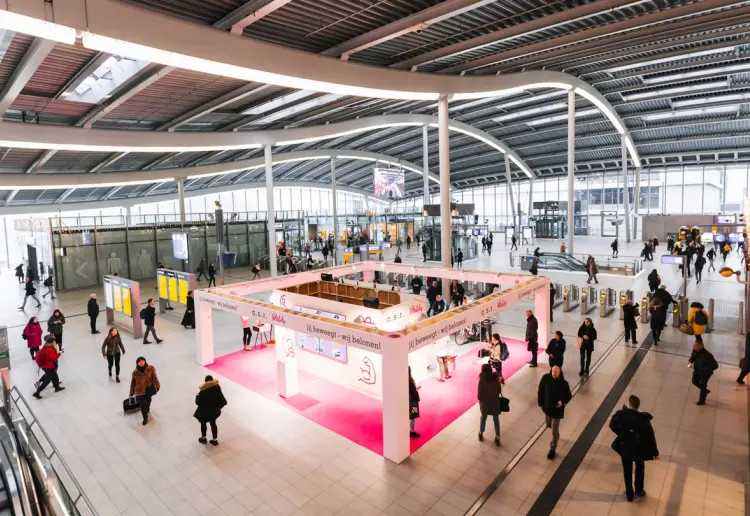 Brand Activation Square at Utrecht Centraal Station