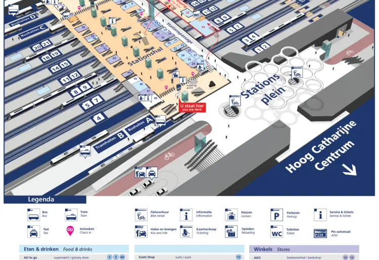 Brand Activation Square at Utrecht Centraal Station